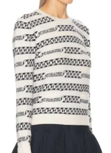 Chanel streetwear with luxurious cashmere.