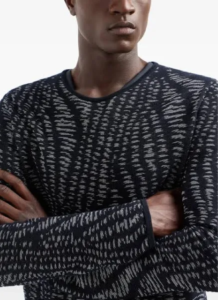Armani Street style luxury cashmere.