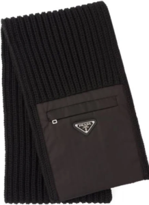 Prada Cashmere Scarves uk winter streetstyle.