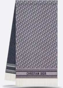 Dior Cashmere Scarves Street Style.