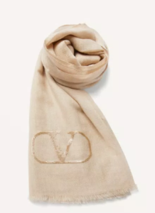 Valentino cashmere christmas gift.