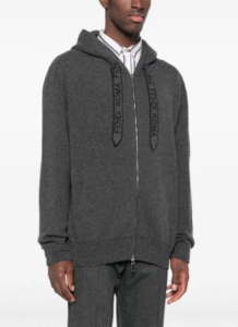 Fendi street Style Cashmere.