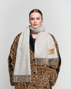 cashmere scarf in a luxury handcrafted gift box.