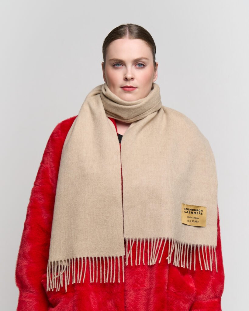 The DC Scott and DC Check Cashmere Scarves as the Best Luxury Gifts Under £150